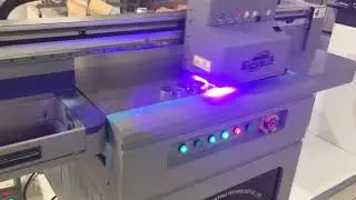 Small format uv flatbed printer with high resolution