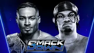 Leon Slater vs Carmelo Hayes | Title Match | SmackDown | WWE 2K25