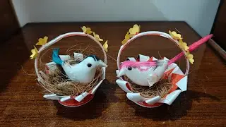 dIY bird nest making ideas // dIY best out of waste craft ideas #craftideas #diycrafts