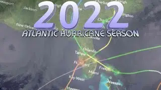 2022 Atlantic Hurricane Season Animation