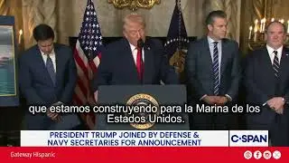 Donald Trump announced a new &ldquo;Trump&rdquo; class of U.S. Navy warships