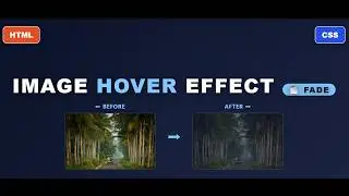 CSS Image Hover Effect  | Fade Effect Tutorial for Beginners