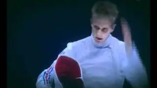 Brice Guyart - Escrime - Fleuret - M&eacute;daille d'or - Jeux Olympiques Ath&egrave;nes 2004