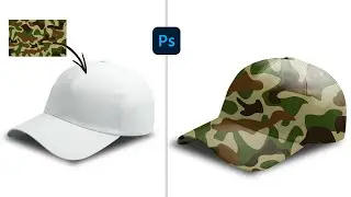 Make Realistic Mockups in Photoshop Like a Pro | Camo Cap Design Tutorial