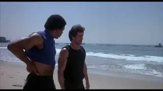 Rocky 3 sprint scene with Apollo