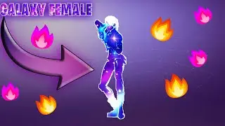FORTNITE GALAXY FEMALE ( CUSTOM SKIN )