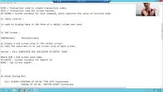 18 - Enhancements & Modifications - Customer Exit - Screen Exit Part1