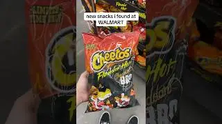 😋#devenbarbosa #snacks #snackfinds #newsnacks #food #viral #walmartfinds #cheetos #motts #newsnacks