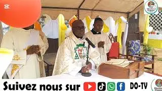 Messe de l'épiphanie de enfance  missionnaire célèbre par Mgr Brice Armand Ibombo Évêque de OUESSO 