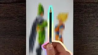 Drawing with the Perfect Pencil Goku and Perfect Cell