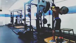 JAMES Jenkins Jr. 405 lbs half squat