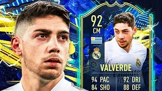 UN EXCELENTE RENDIMIENTO! 92 VALVERDE PLAYER REVIEW FIFA 21 ULTIMATE TEAM