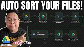 Auto-sort your Google Drive Files gamit AI 🧠 (Step-by-Step Tutorial)
