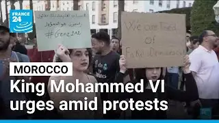 Morocco king urges speedy social reforms following youth-led protests &bull; FRANCE 24 English