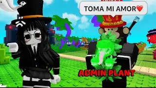 Finji Ser Mujer y Un Admin Me Acosa Ofreciendome Brainrots  - Plantas Vs Brainrots