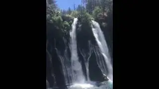 129 ft cliff jump burney falls ca Doesn't get much higher than that!!!