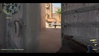 4k fast clutch | CS2 Competitive dust2
