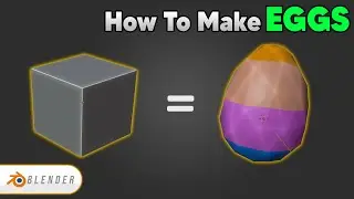 How to Make an EGG in Under 60 Seconds.. (Blender)