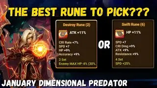 January 2023 Dimensional Predator Runes!!!