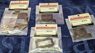 NEW!! Basherqueen Carbon Fiber Upgrades! ESC plate, Servo Mount and Top plate. Top of the Line.