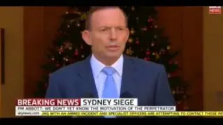 ALERT Australian Prime Minister Makes Statement On On Going Sydney Cafe Attack