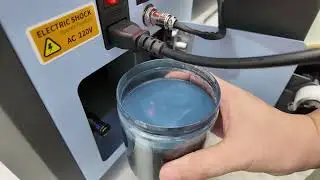 Model C 30 UV DTF Printer - Waste Ink Alarm