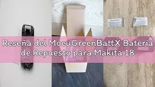 Reseña del MoeuGreenBattX Batería de Repuesto para Makita 18v: 5.0Ah Li-Ion batería de Repuesto Comp