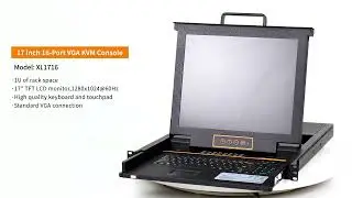 Kinan 17&rdquo; 16 port KVM monitor switch review