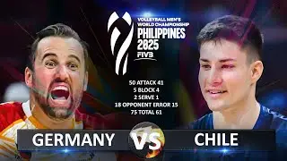 Germany vs Chile | Men's World Championship 2025