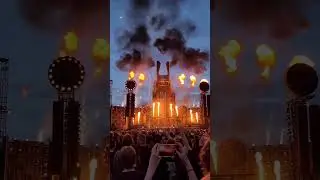 Sonne Live aus Dresden #rammstein #live #dresden #pyro #feuer