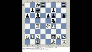 Karaklajic, Nikola vs Ivkov, Borislav | Belgrade Chess 1954, Yugoslavia