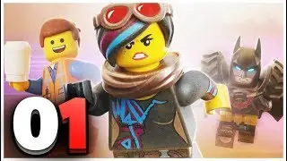 The Lego Movie 2 Videogame Walkthrough Part 1 Apocalypseburg INVASION! (Co-Op Gameplay)