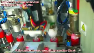 Fully automatic caps assembling machine