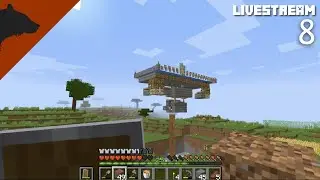 Iron Golems Finally - Create Mod Minecraft Livestream 8