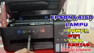 Cara Mengatasi Printer Epson L4150 Lampu Berkedip Bersamaan ll lampu berkedip bersamaan epson l4150