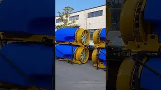 tractor trailer type garden sprayer loading container #sprayer