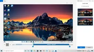 How to trim or split audio in your video in Photos | Windows 10 ?