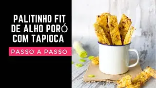 COMIDA FIT - SEM GL&Uacute;TEN - Palitinho de alho por&oacute; com tapioca. #shorts