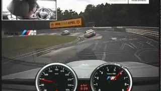 BMW M Fascination Nordschleife 2011, VBOX data of a complete lap (E92 M3)