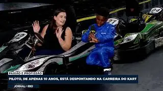 Kart: Piloto de 10 anos sonha em um dia chegar na Fórmula 1