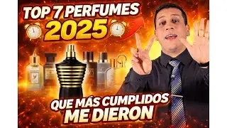 🏆 Top 7 Perfumes que Más Cumplidos Me Dieron en 2025 🔥