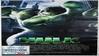 The Hulk (Incredible) original DS movie poster 27x40 D S 2003