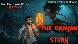 The Witch of the Barren Hamlet | story in English | Horror stories in English | animated horror