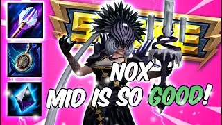 SMITE NOX MID LANE GAMEPLAY - SMITE RANKED CONQUEST (MASTERS)