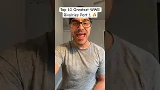 Top 10 Greatest WWE Rivalries Part 1 🔥 #shorts #wwe #rivals