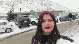 Atal Tunnel Rohtang snow fall #naturalanshika 