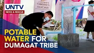 Potable water, ipinagkaloob ng MCGI sa mga katutubong Dumagat sa Tanay, Rizal