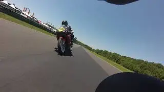 PRE Airfence Saves Lives Race at MotoAmerica (Rear View)