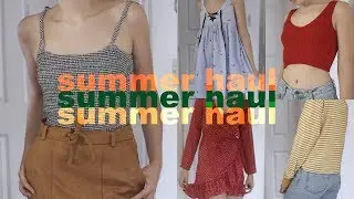 HUGE Summer Try-On Haul | Brandy Melville, Stylenanda, Zaful + MORE !!!