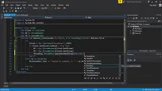 Сервер и клиент TCP на VB.net [Часть 2/2] 2017